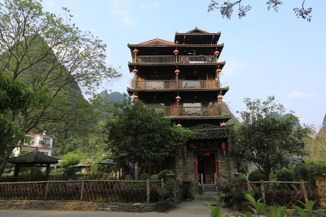 Yangshuo Tea Cozy--One Way Free Pick Up From Airport Or Ts 4 Nights Guest House Екстериор снимка