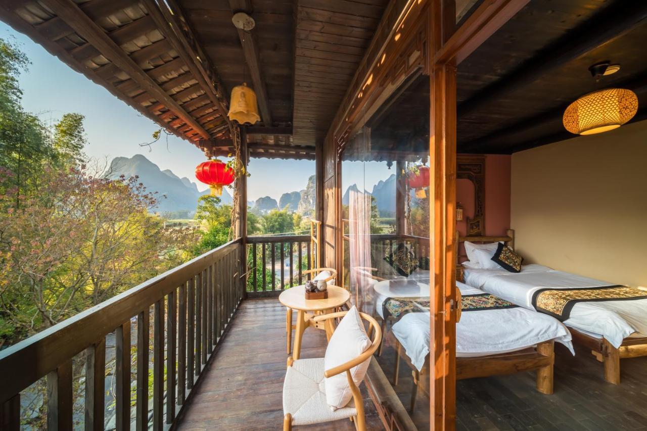 Yangshuo Tea Cozy--One Way Free Pick Up From Airport Or Ts 4 Nights Guest House Екстериор снимка