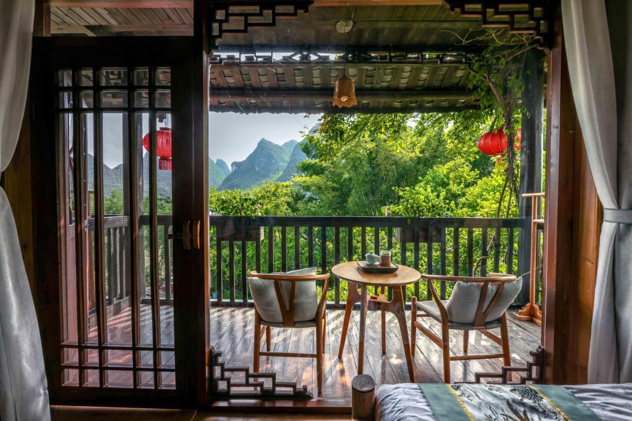 Yangshuo Tea Cozy--One Way Free Pick Up From Airport Or Ts 4 Nights Guest House Екстериор снимка